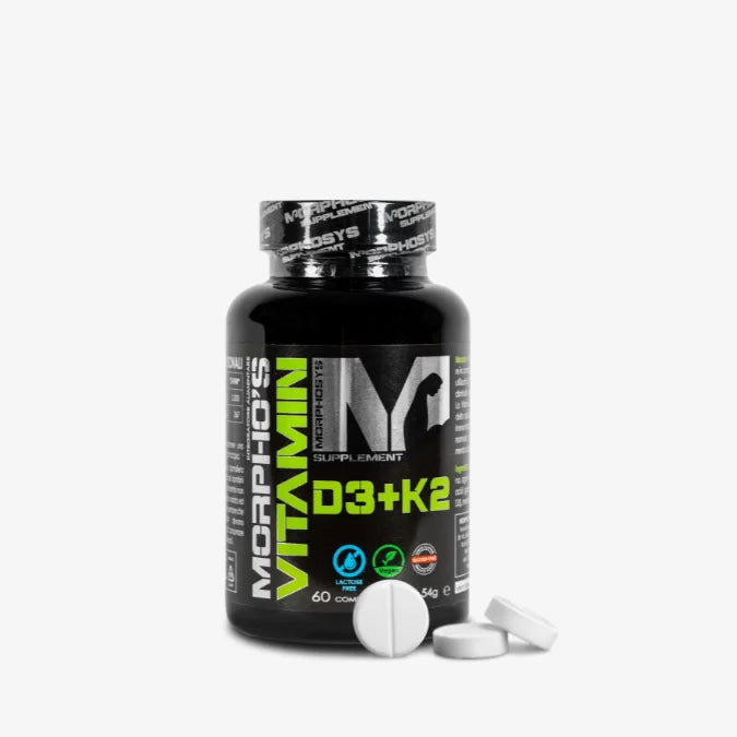 Morphosys Morpho's Vitamin D3 + K2 60 Compresse Vitamina D3 4000 UI per Difese Naturali
