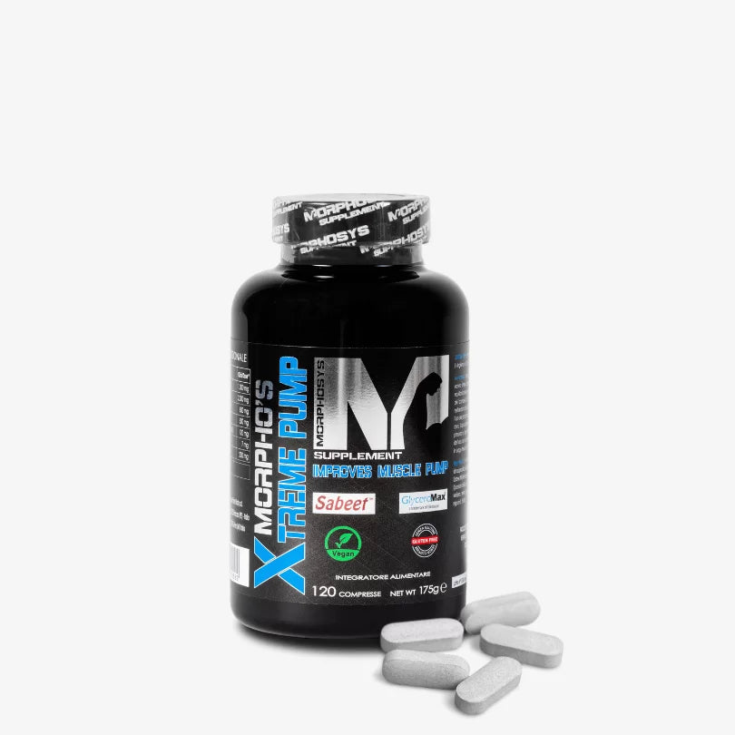Morphosys Morpho's Xtreme Pump 120 Compresse Pre Workout con Arginina e Citrullina