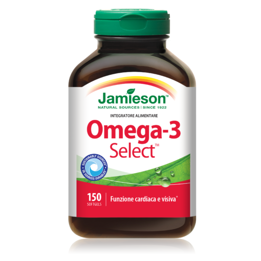 Jamieson Omega 3 Select 150 Softgel per Cuore e Microcircolo