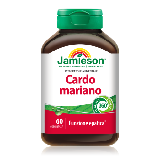 Jamieson Cardo Mariano 60 Compresse Milk Thistle ad Alta Concentrazione