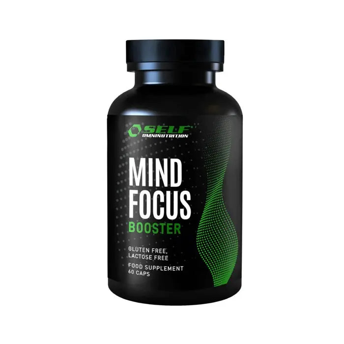 Self Omninutrition Mind Focus Booster 60 Capsule con Bacopa per Funzioni Mentali Memoria Concentrazione