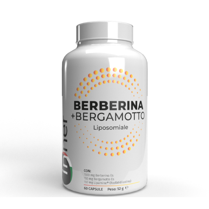 Inner Berberina + Bergamotto 60 Capsule per gestione del peso e Microcircolo