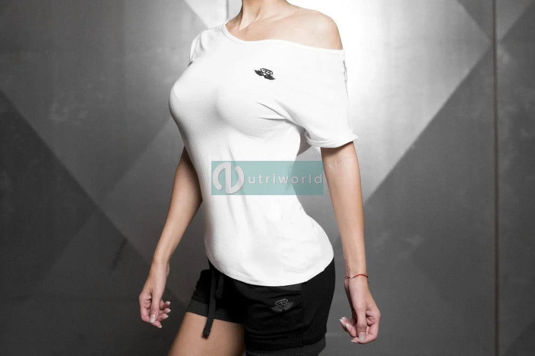Body Engineers Drop Shoulder Tee-NutriWorld.it
