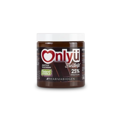 Pharmabiogen OnlyU 250g Cioccolato Fondente Crema Spalmabile Senza Zuccheri per Colazione e Snack