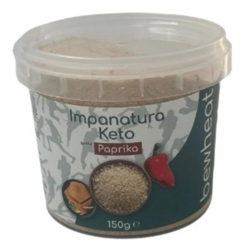 BeWheat Impanatura Keto 150g Paprika Condimento Senza Zuccheri