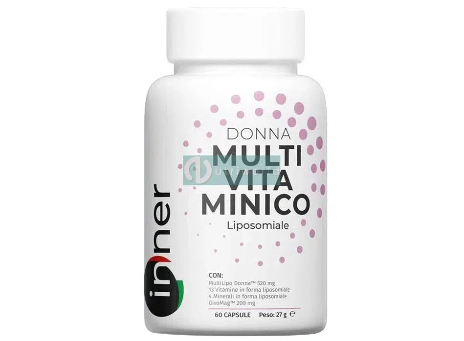 Inner Multivitaminico Liposomiale Donna 60 Capsule-NutriWorld.it