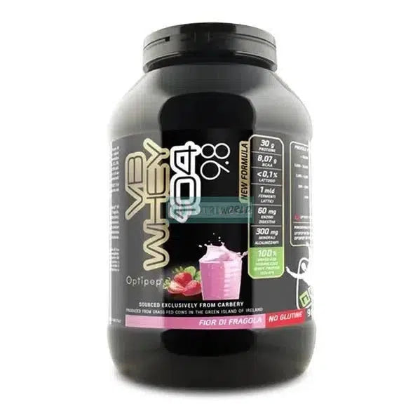 Net Vb Whey 104 Optipep 9.8 900 g Fragola Idrolizzata in Polvere-NutriWorld.it