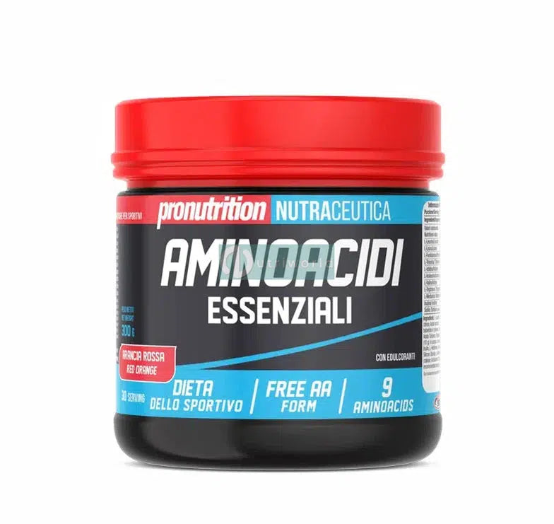 Pronutrition Aminoacidi Essenziali 300g Arancia Rossa EAA in Polvere per Energia e Recupero-NutriWorld.it