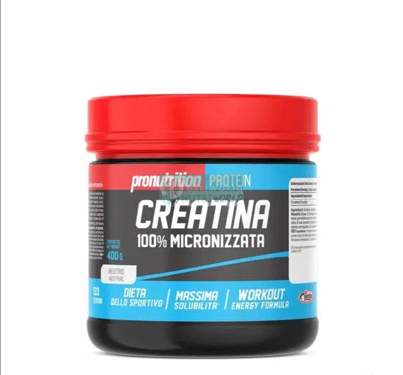 Pronutrition Creatina Micronizzata 200g Degussa in Polvere Monoidrata per Energia Massa e Recupero-NutriWorld.it