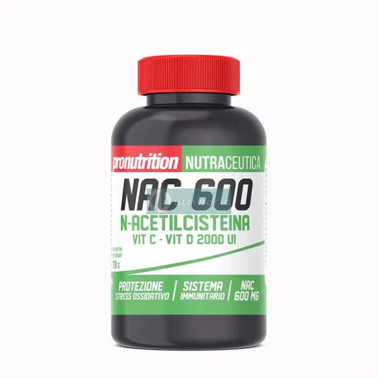 Pronutrition Nac 600 60 Capsule Antiossidante Naturale Glutatione-NutriWorld.it