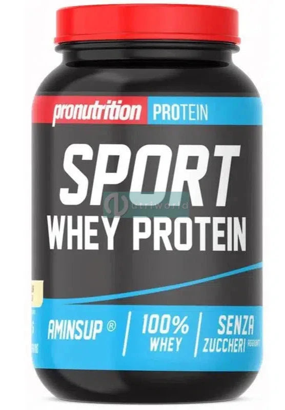 Pronutrition Sport Whey Protein 908g Vaniglia Proteine Concentrate per Massa e Recupero-NutriWorld.it