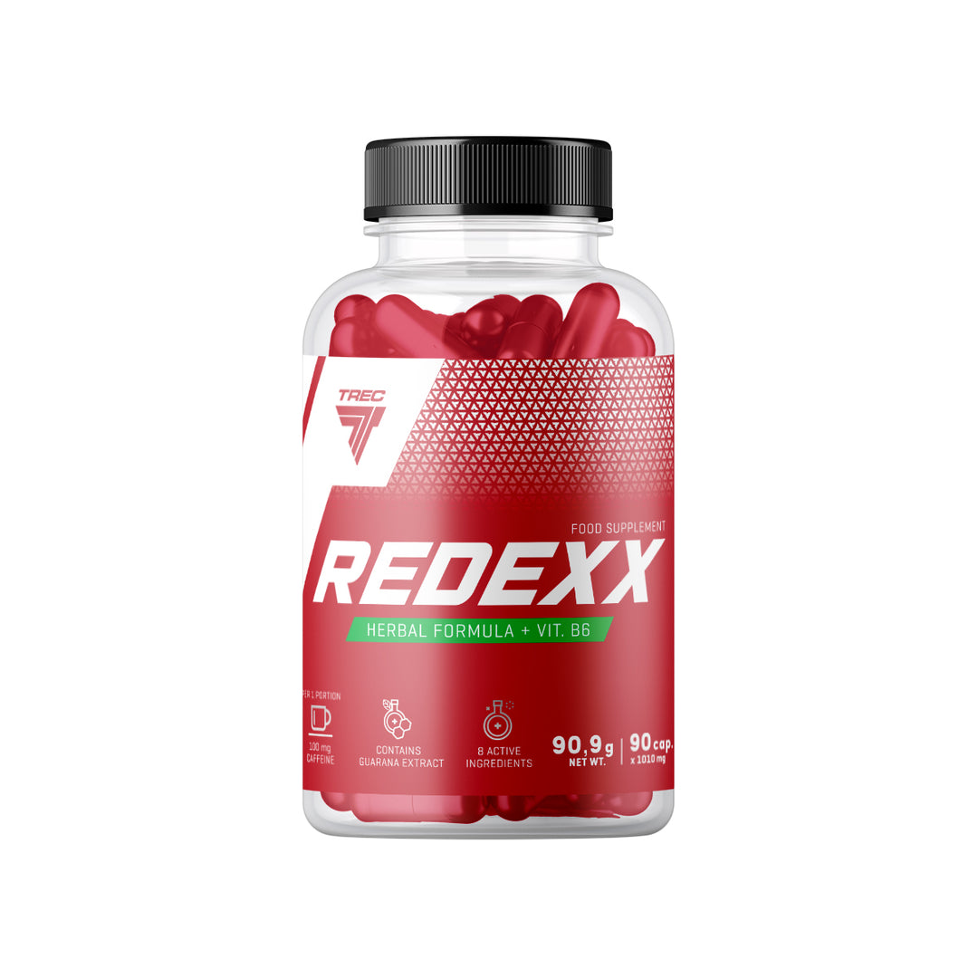 Trec Redexx 90 Capsule Antiossidante e Drenante a base di caffeina naturale