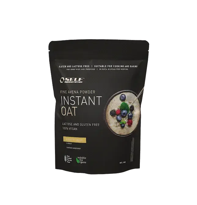 Self Omninutrition Instant Oat 1kg Biscotto Cookie Farina di Avena Senza Glutine