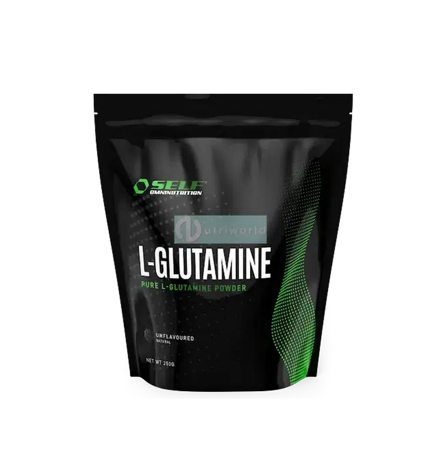 Self Omninutrition Real Glutamine 250 g Glutammina in Polvere per Recupero Post-Workout-NutriWorld.it