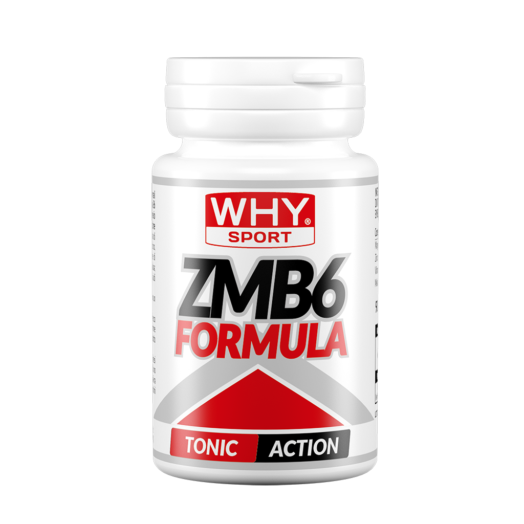Why Sport ZMB6 Formula 90 Compresse Azione Tonica per Energia e Recupero