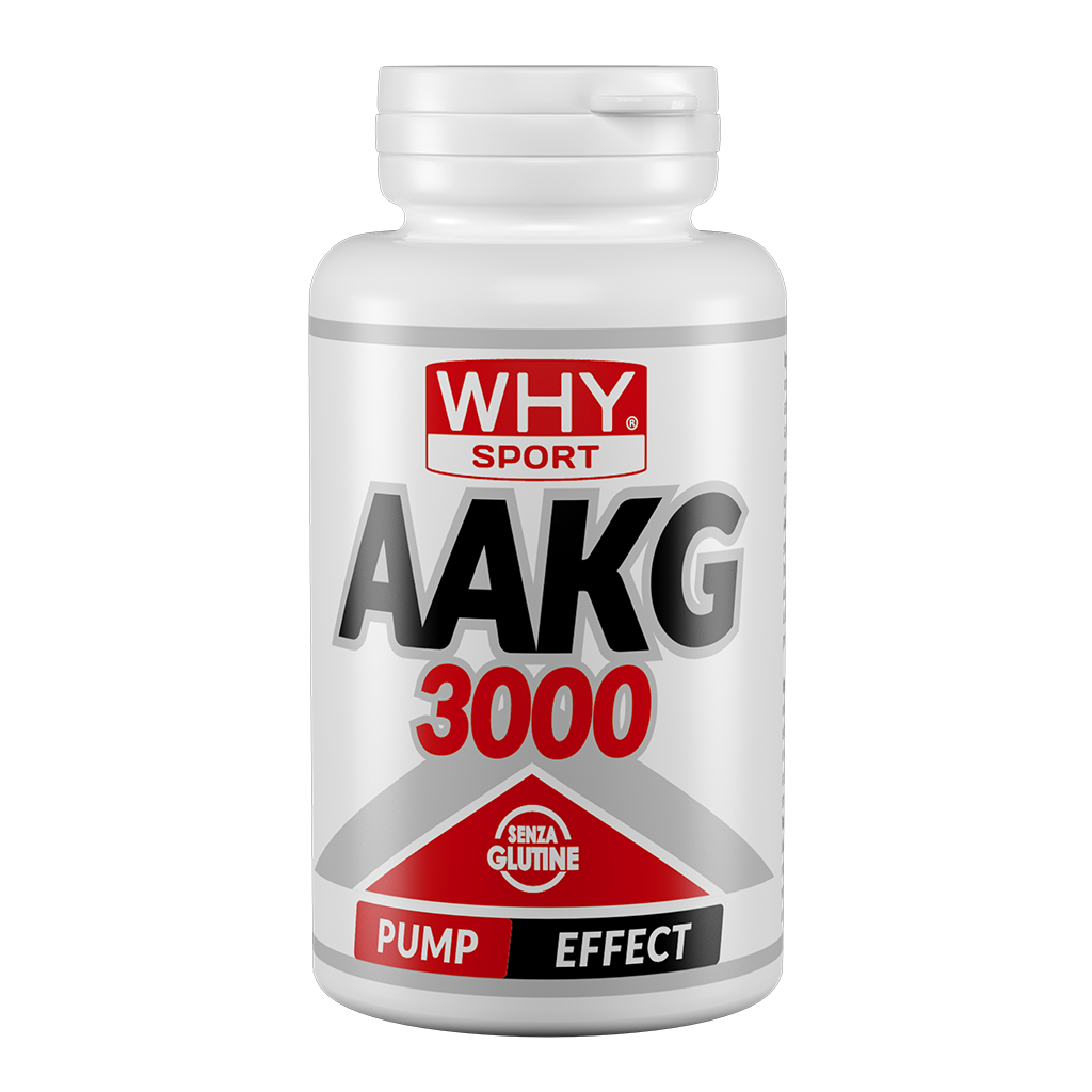 Why Sport Aakg 3000 90 Compresse Arginina per Energia e Pre-Workout