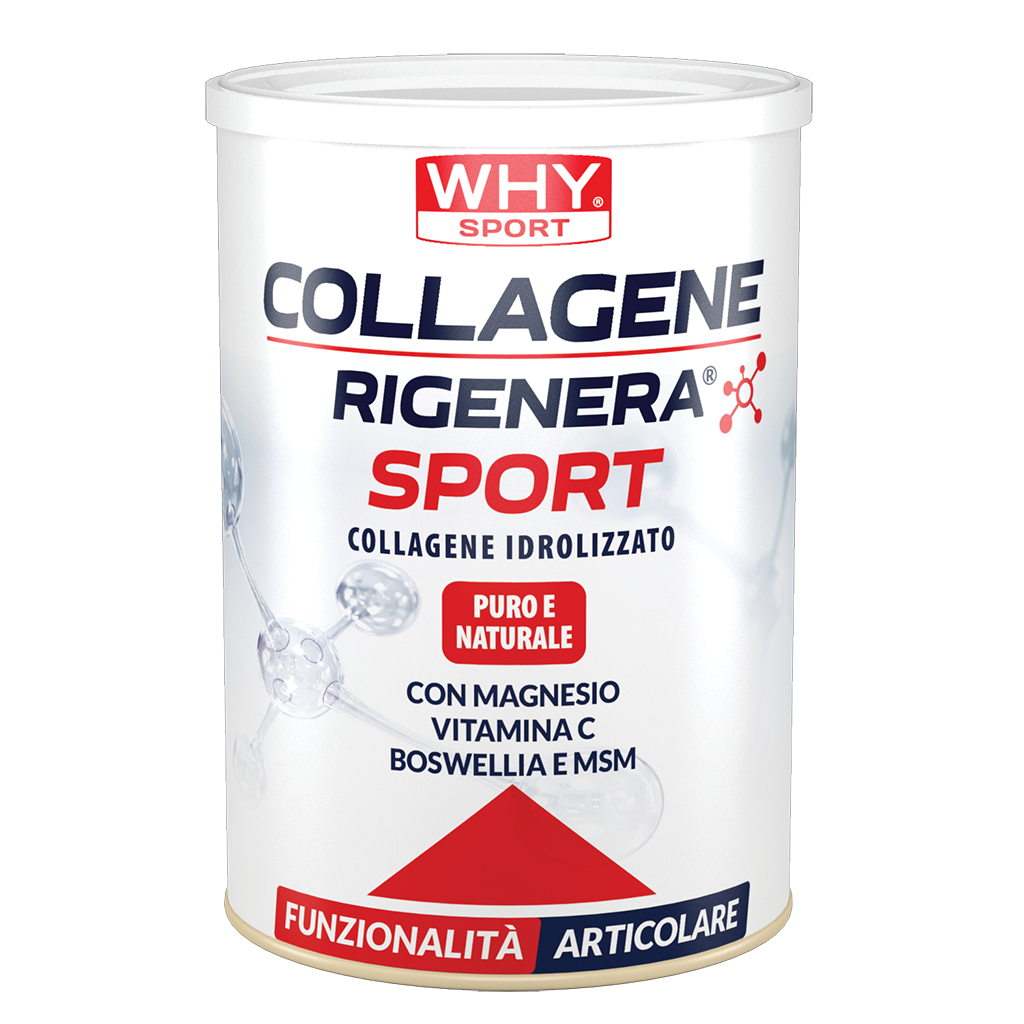 Why Sport Collagene Rigenera Sport 336 g In Polvere per Funzionalita' articolare