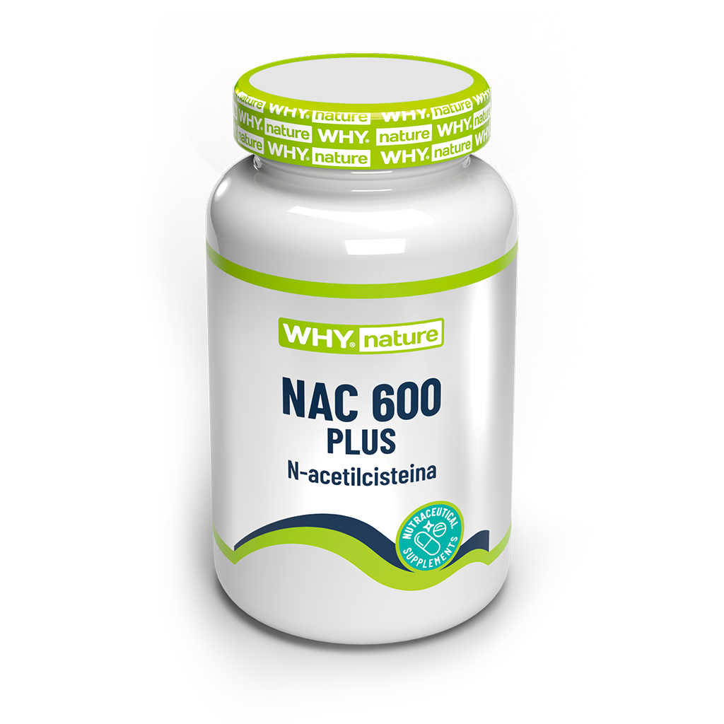 Why Nature Nac 600 Plus 60 Compresse con Colina Antiossidante Naturale Glutatione