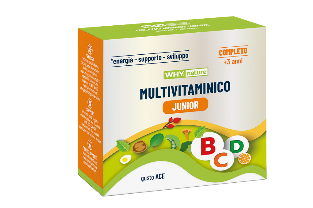 Why Nature Multivitaminico Junior 30g 10 bustine Ace