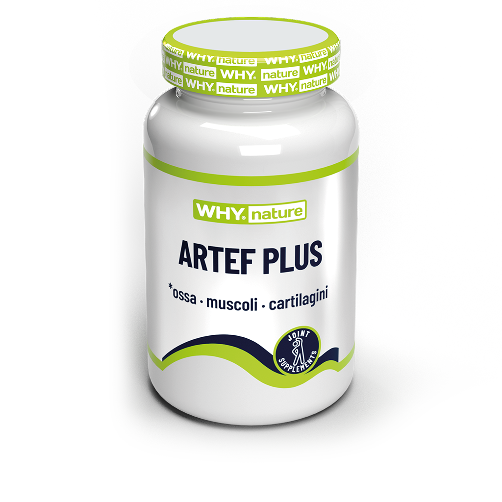 Why Nature Artef Plus 60 Compresse Glucosamina Condroitina Collagene per Articolazioni e Giunture