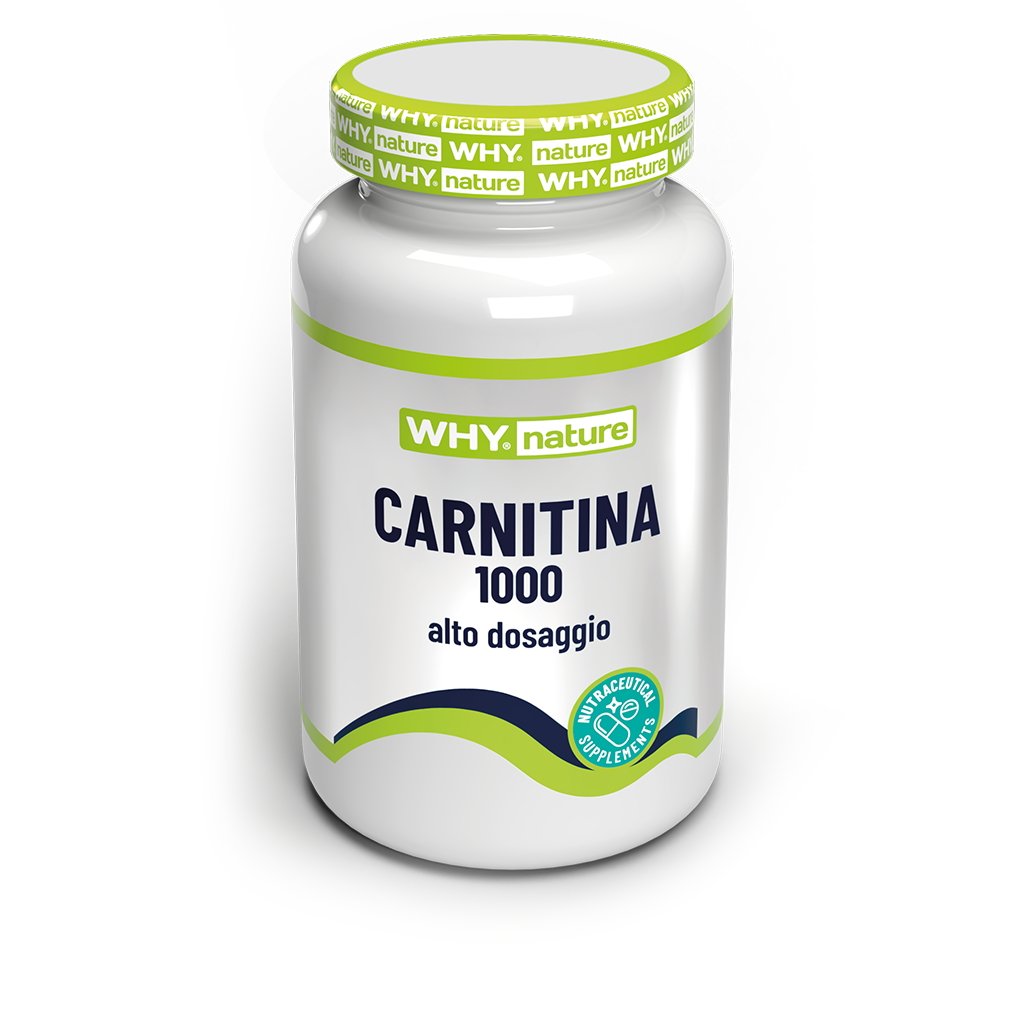Why Nature Carnitina 1000 60 Compresse per Energia e Gestione del Peso