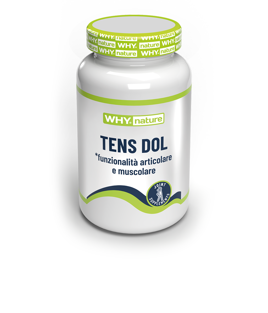 Why Nature Tens Dol 60 Compresse Magnesio Bromelina MSM per Articolazioni e Muscoli