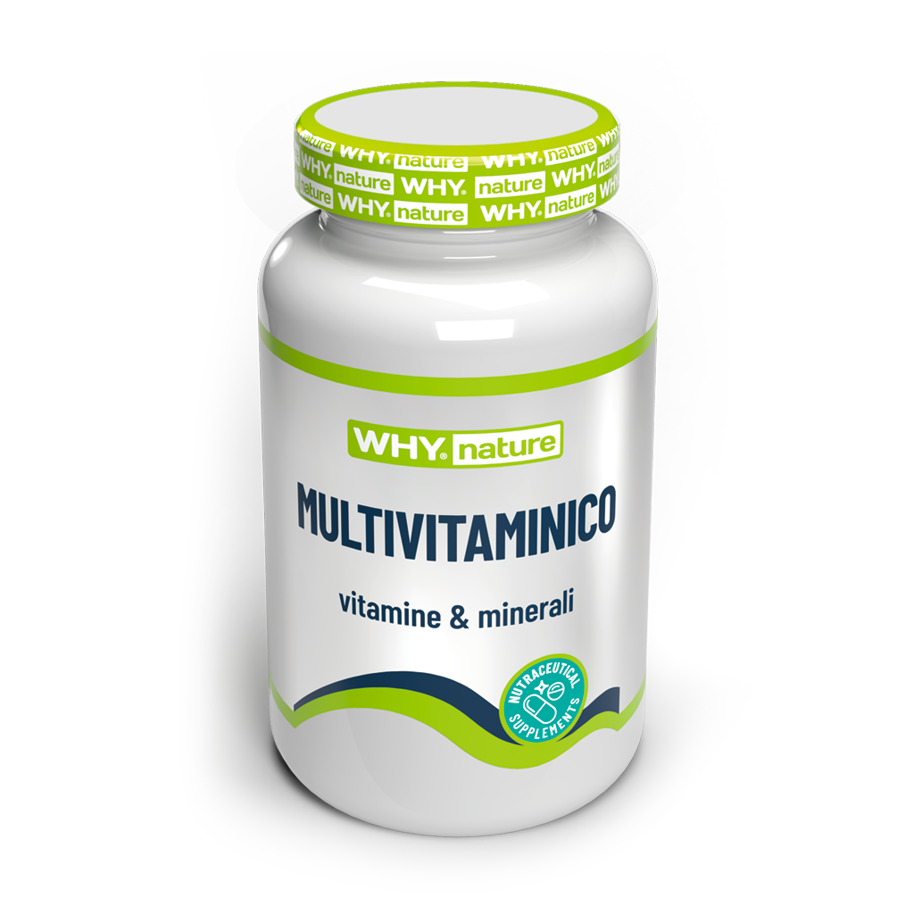 Why Nature Multivitaminico 60 Capsule Vitamine e Minerali