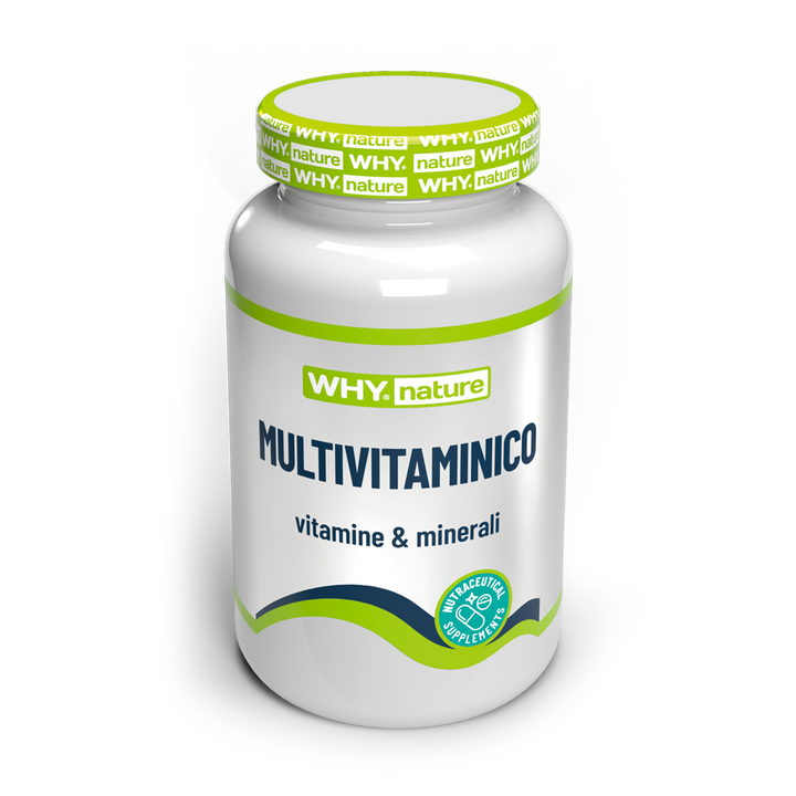 Why Nature Multivitaminico 60 Capsule Vitamine e Minerali