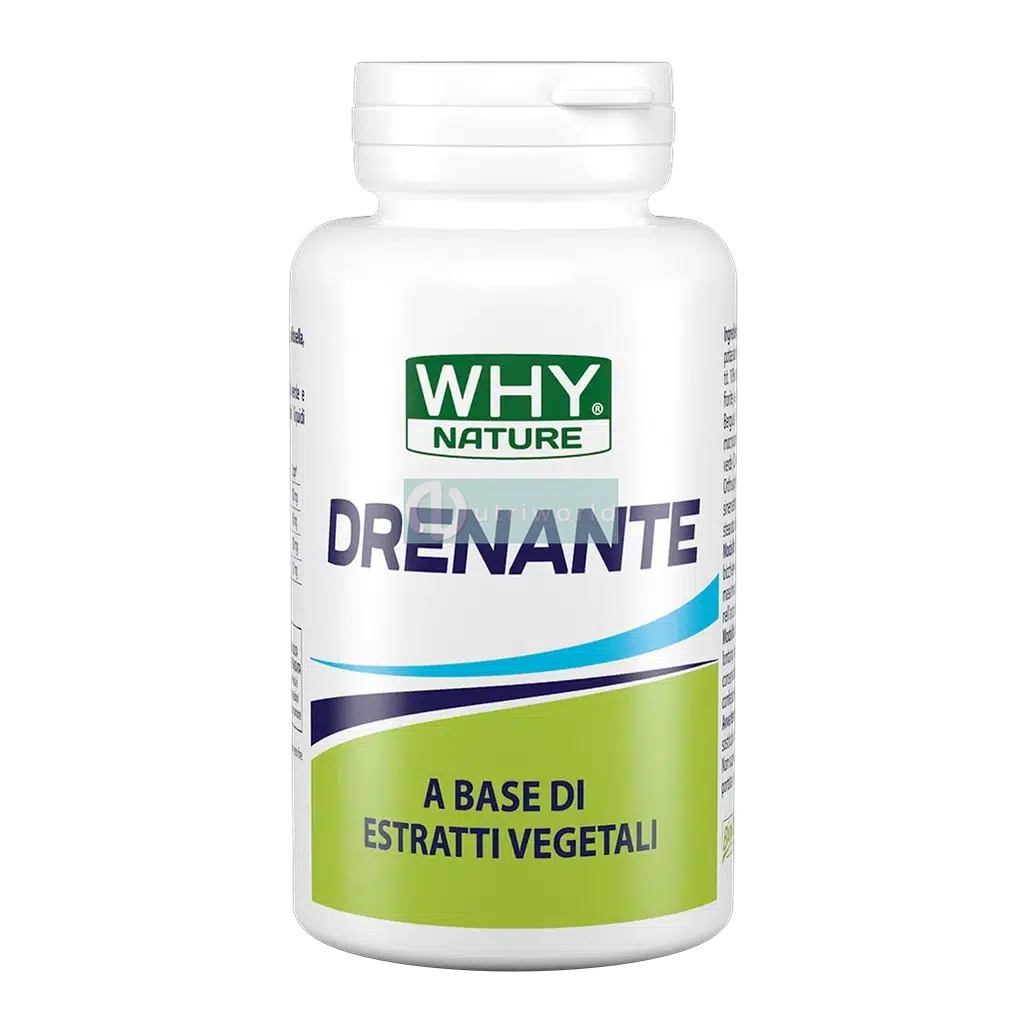 Why Nature Drenante 60 Compresse da Estratti Vegetali per Eliminare i Liquidi e Gestione del Peso-NutriWorld.it