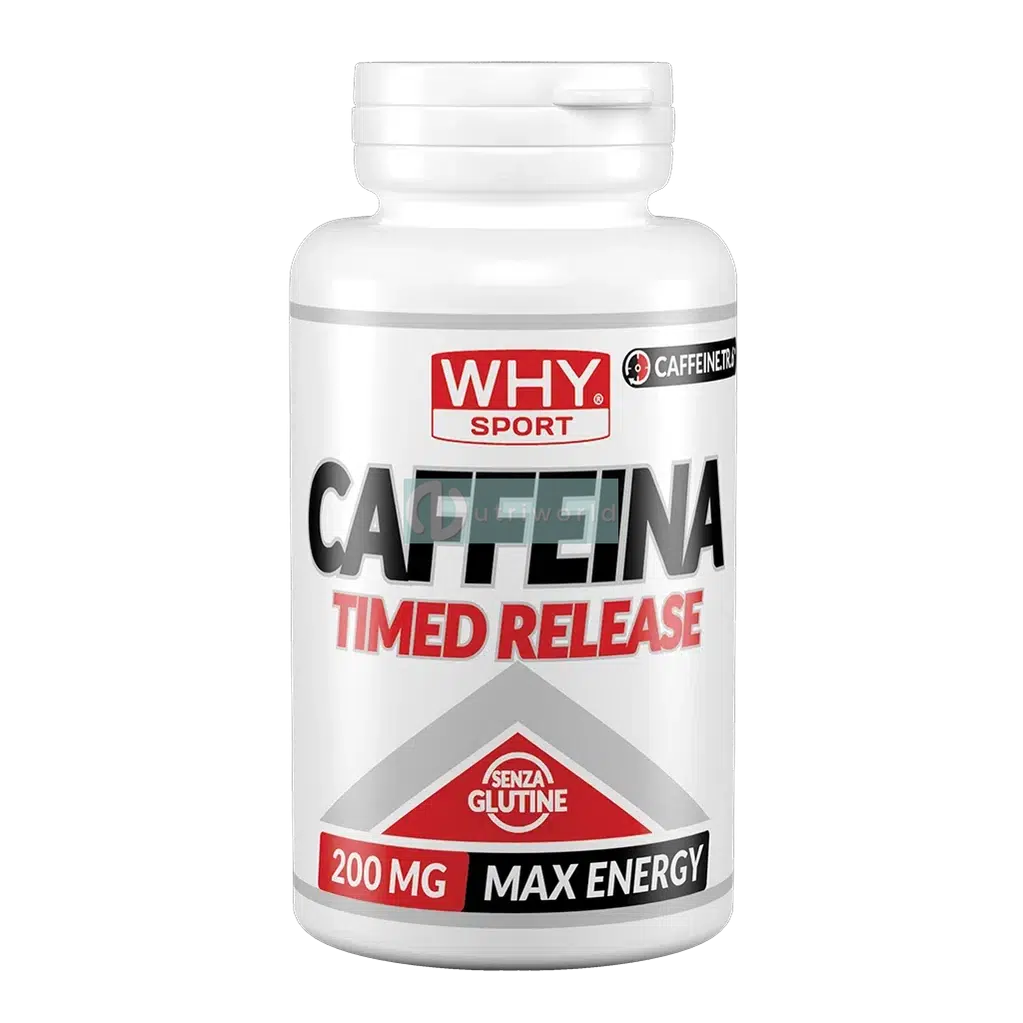 Why Sport Caffeina Timed Release 60 Compresse Naturale Lento Rilascio-NutriWorld.it