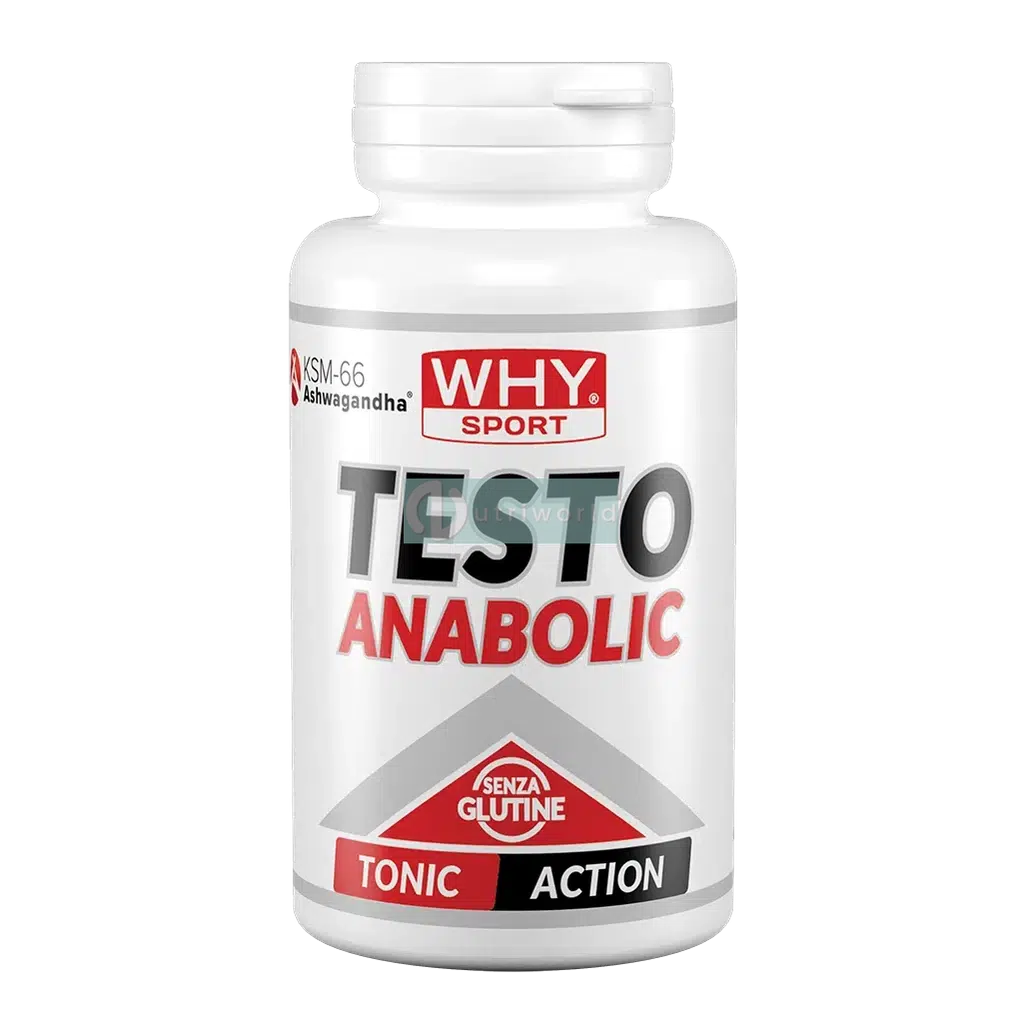 Why Sport Testo Anabolic 90 Compresse per Energia e Crescita-NutriWorld.it