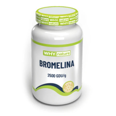 Why nature Bromelina 60 Compresse Estratto da Ananas per Gestione del Peso