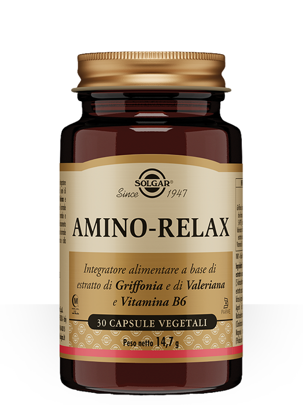 Solgar Amino Relax - Integratori per Sonno e Relax con Magnesio e Vitamina B6