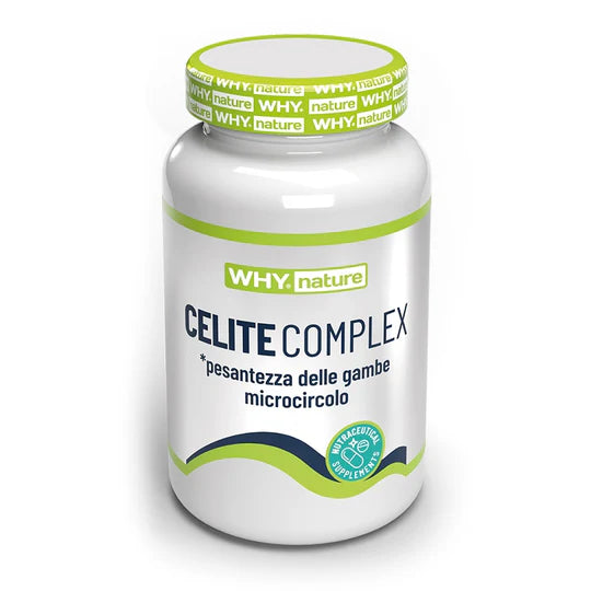 Why Nature Celite Complex 60 Capsule per Eliminare Liquidi e Microcircolo