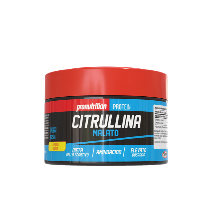 Pronutrition Citrullina Malato 175g Limone Pre-Workout per Energia ed Endurance