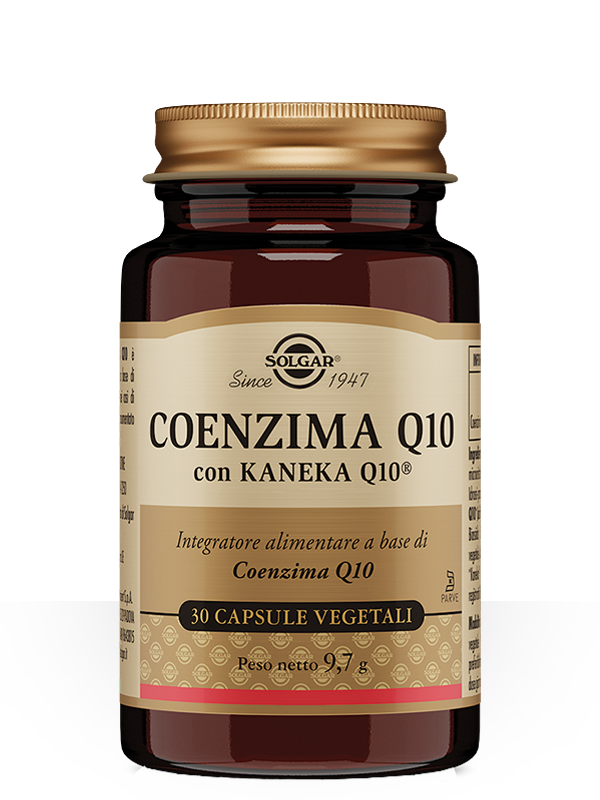 Solgar Coenzima Q10 30 Capsule Vegetali Antiossidante Naturale per Energia e Benessere