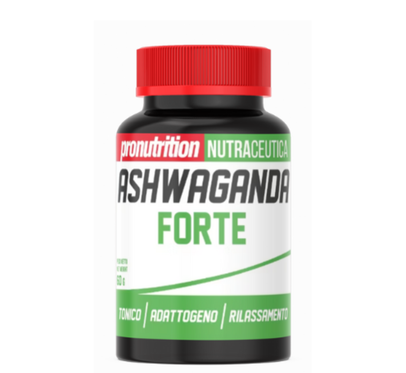 Pronutrition Ashwaganda Forte 60 Compresse 500 mg Tonico Adattogeno per Energie Concentrazione e Difese Naturali