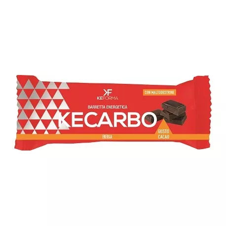 Keforma Ke Carbo 35g Cacao Barretta Energetica con Pasta di Mandorle per Energia