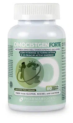 Pharmabiogen Omocistgen Forte 60 Capsule per Cuore e Microcircolo