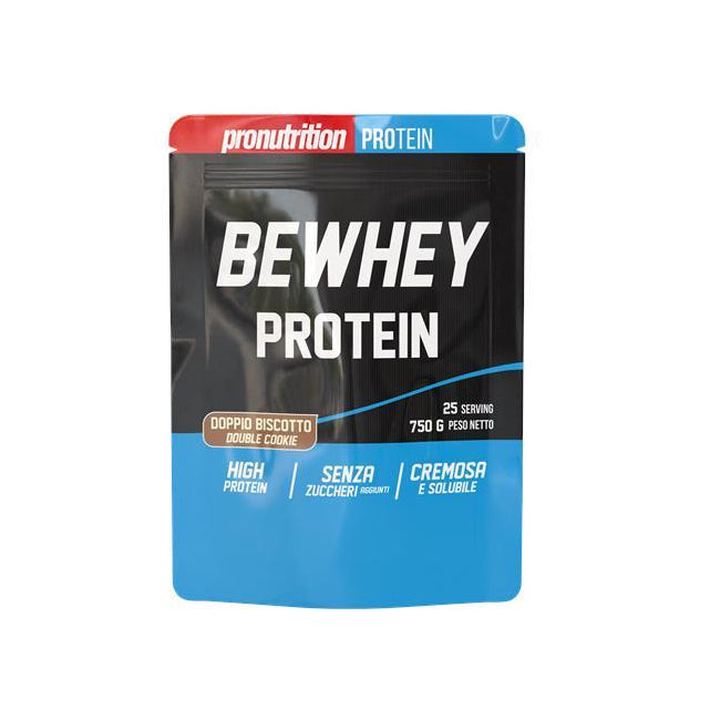 Pronutrition Sport BeWhey Protein 750g Doppio Biscotto Proteine Concentrate per Massa e Recupero