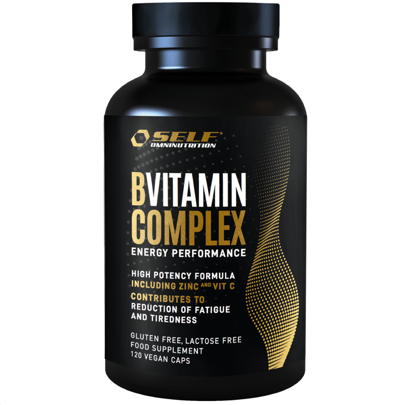 Self Omninutrition B Vitamin Complex 60 Capsule per Energia e Forza Con Vitamina C e Zinco