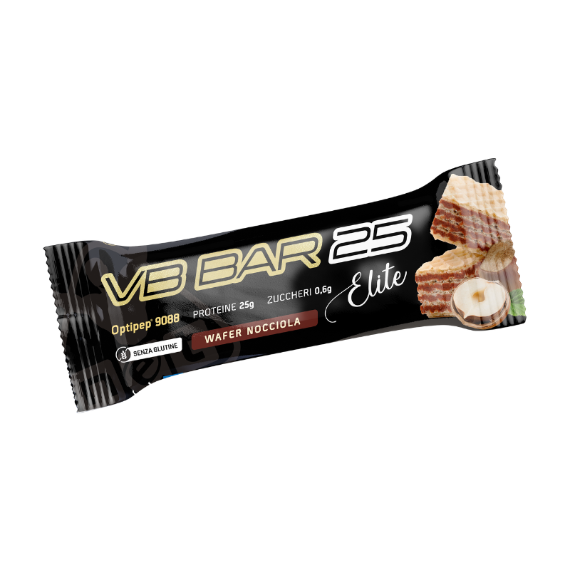 Net Vb Bar 25 Elite 50 gr Wafer Nocciola Barretta Isolata Concentrata Zero