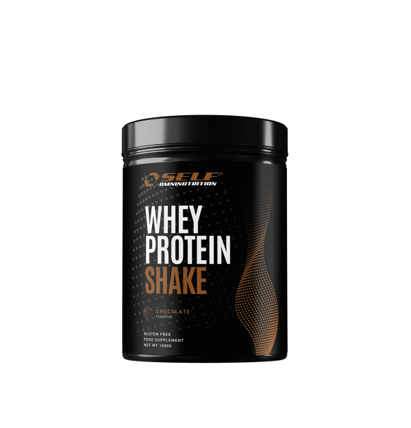 Self Omninutrition Whey Protein Shake 1kg Cioccolato Chocolate Concentrate in Polvere per Massa e Recupero