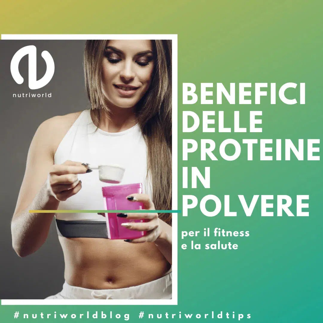 I benefici delle proteine in polvere per il fitness e la salute-NutriWorld.it