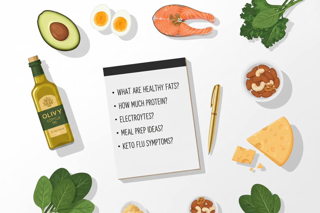 Guide alle domande che si pongono sulla dieta Keto