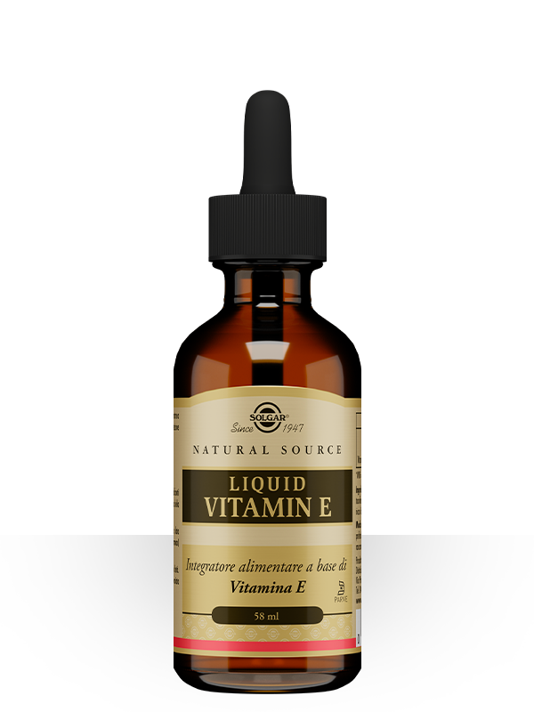 Solgar Liquid Vitamin E 58ml Antiossidante Naturale per Protezione da Stress Ossidativo