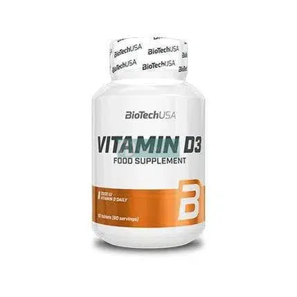 Biotech Usa Vitamin D3 2000 Ui 60 Compresse per Ossa e Difese Naturali-NutriWorld.it