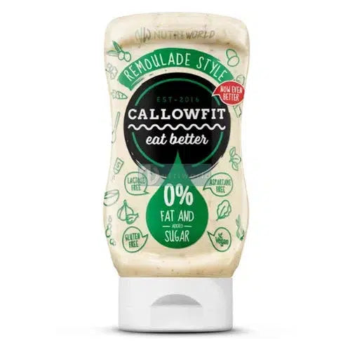 Callowfit Remoulade Style 300 ml Salsa Zero Senza Zuccheri e Grassi-NutriWorld.it