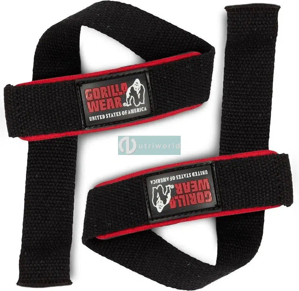 Gorilla Wear Padded Lifting Straps-NutriWorld.it