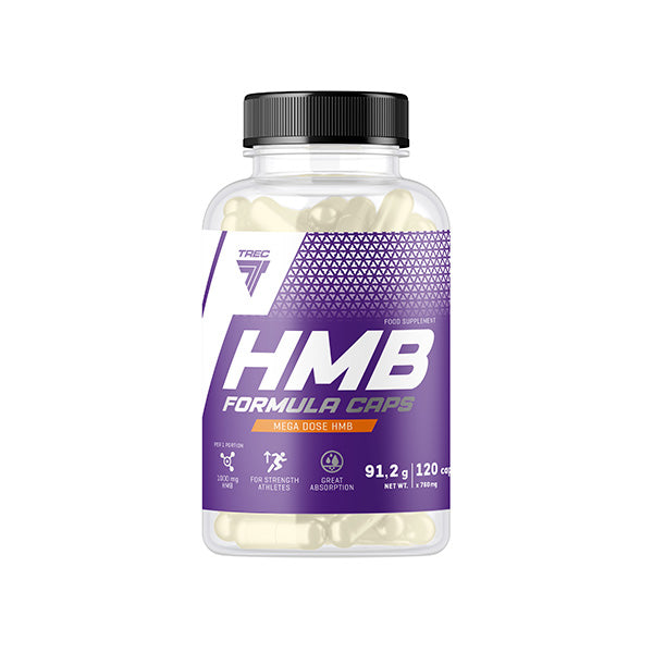Trec Hmb Formula 120 Capsule per Recupero, Energia e Massa